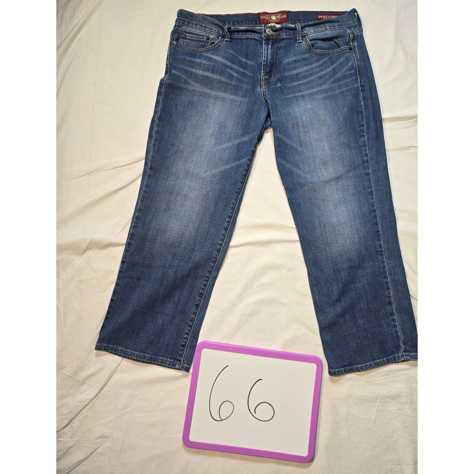 Lucky Brand Sweet  Crop Stretch Jeans Size 1231 Womens Jeans  66